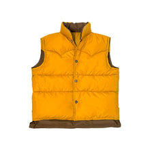 Cargar imagen en el visor de la galería, 1970’S PRIME NORTHERN GOOSE DOWN MADE IN USA CROPPED WESTERN VEST SMALL
