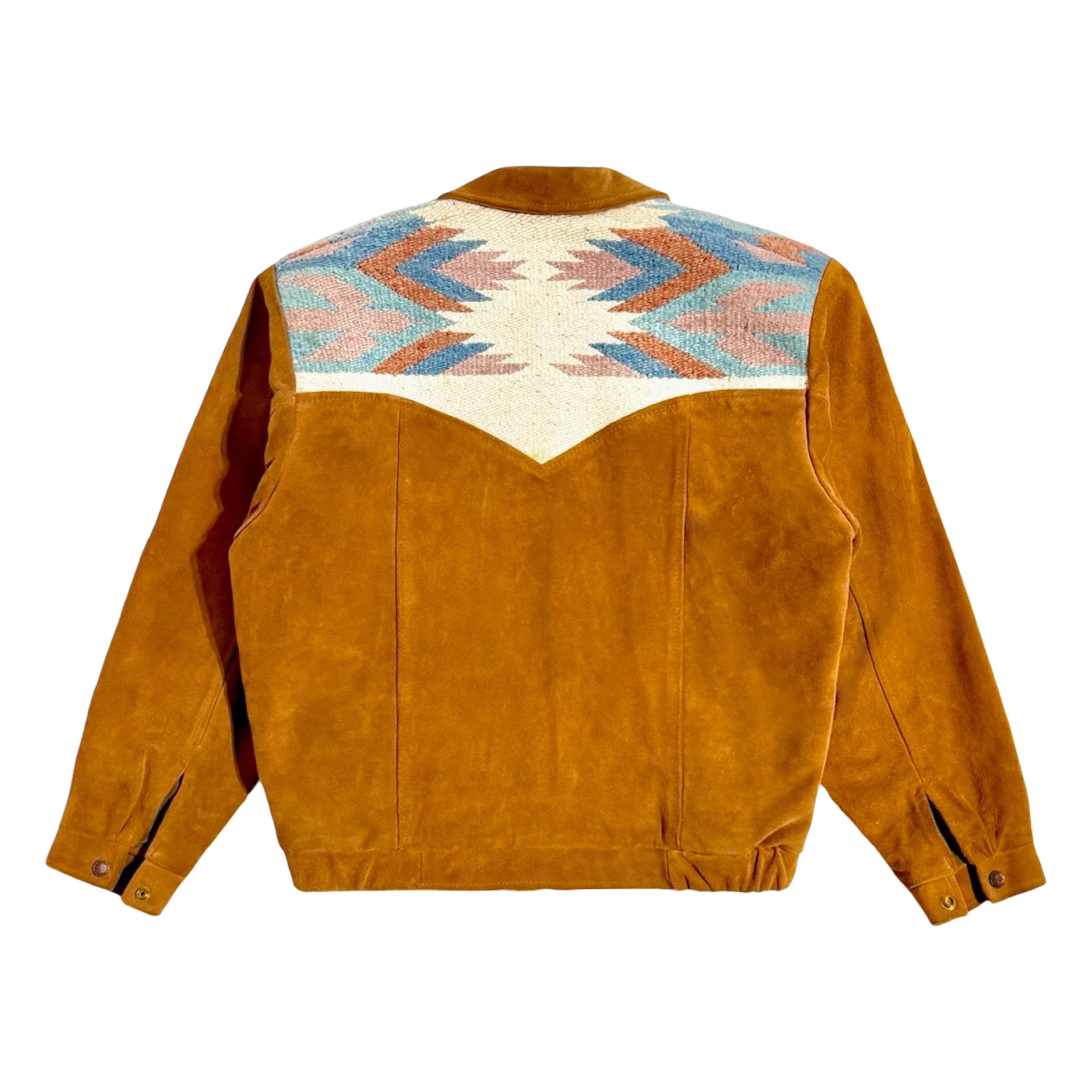 Pioneer Wear Chimayo suede jacket back view