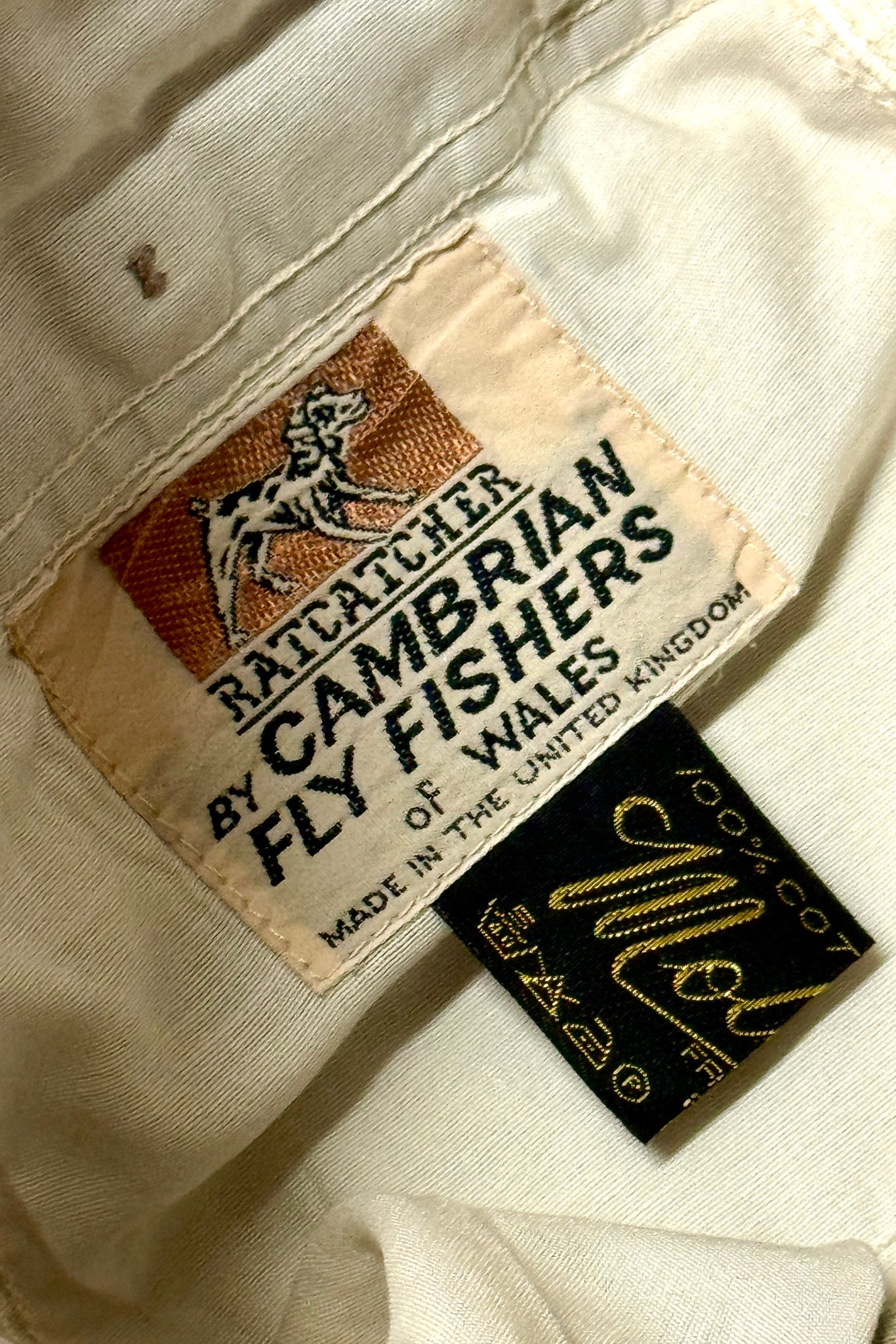 1960’S RAT CATCHER MADE IN ENGLAND KHAKI MOLESKIN OUTDOORS PANTS 38 X ...