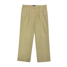 Cargar imagen en el visor de la galería, 1990’S POLO RALPH LAUREN MADE IN USA PLEATED KHAKI PANTS 36 X 30
