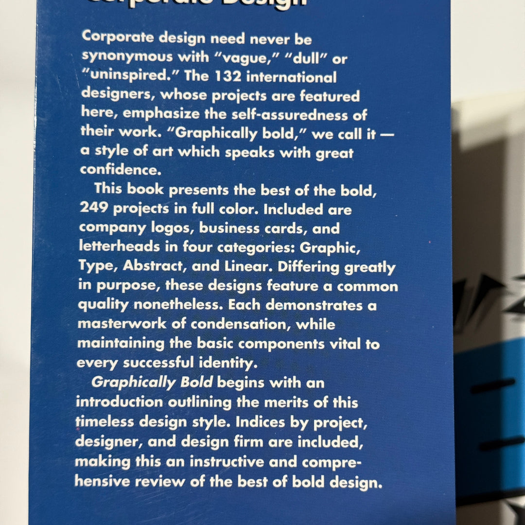 GRAPHICALLY BOLD DESIGN BOOK