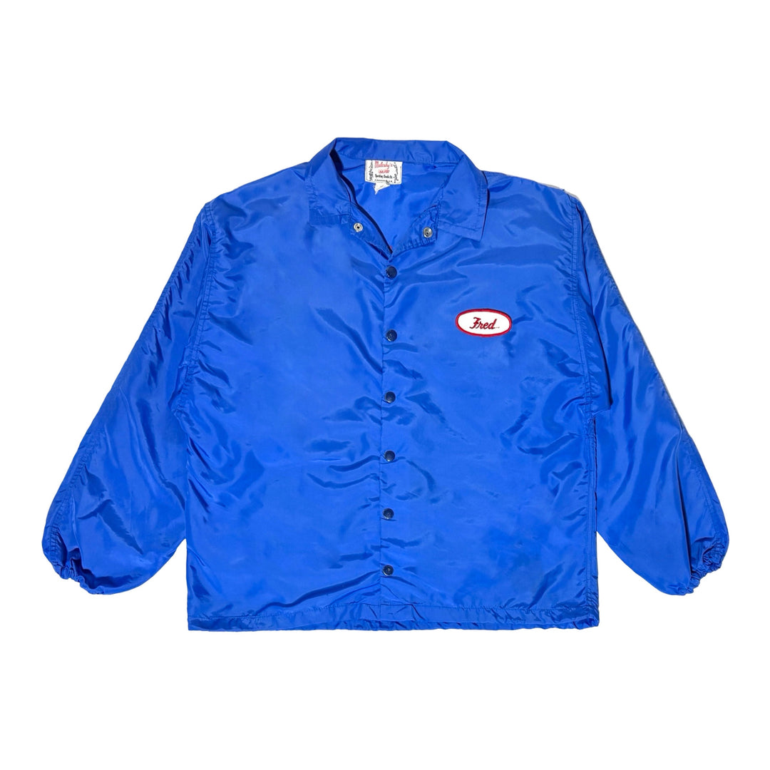 1970’S MULCAHY’S SPORTING GOODS MADE IN USA CROPPED COACHES JACKET LARGE