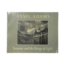 Load image into Gallery viewer, ANSEL ADAMS YOSEMITE AND THE RANGE OF LIGHT BOOK
