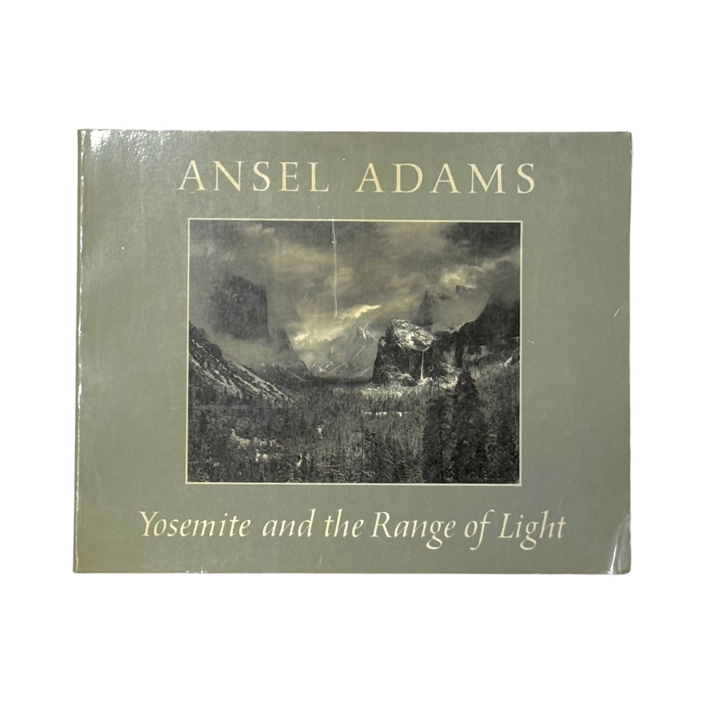 ANSEL ADAMS YOSEMITE AND THE RANGE OF LIGHT BOOK