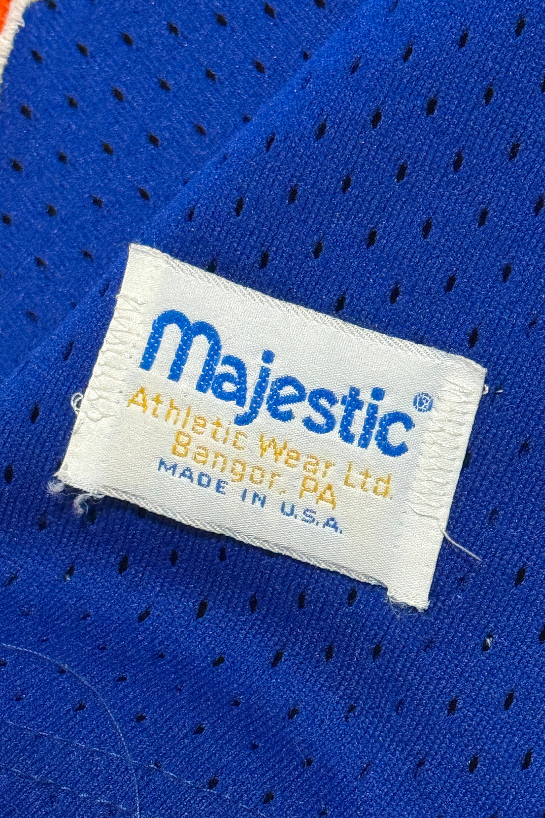 1970’S METS MADE IN USA MESH MLB BASEBALL JERSEY SHIRT LARGE