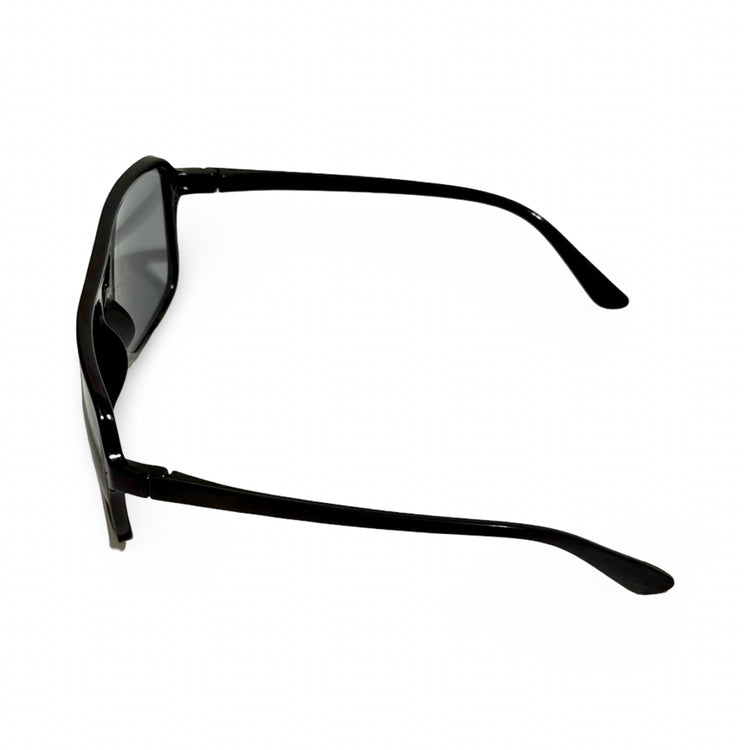 2000'S BLACK SHIELD WRAPAROUND SUNGLASSES