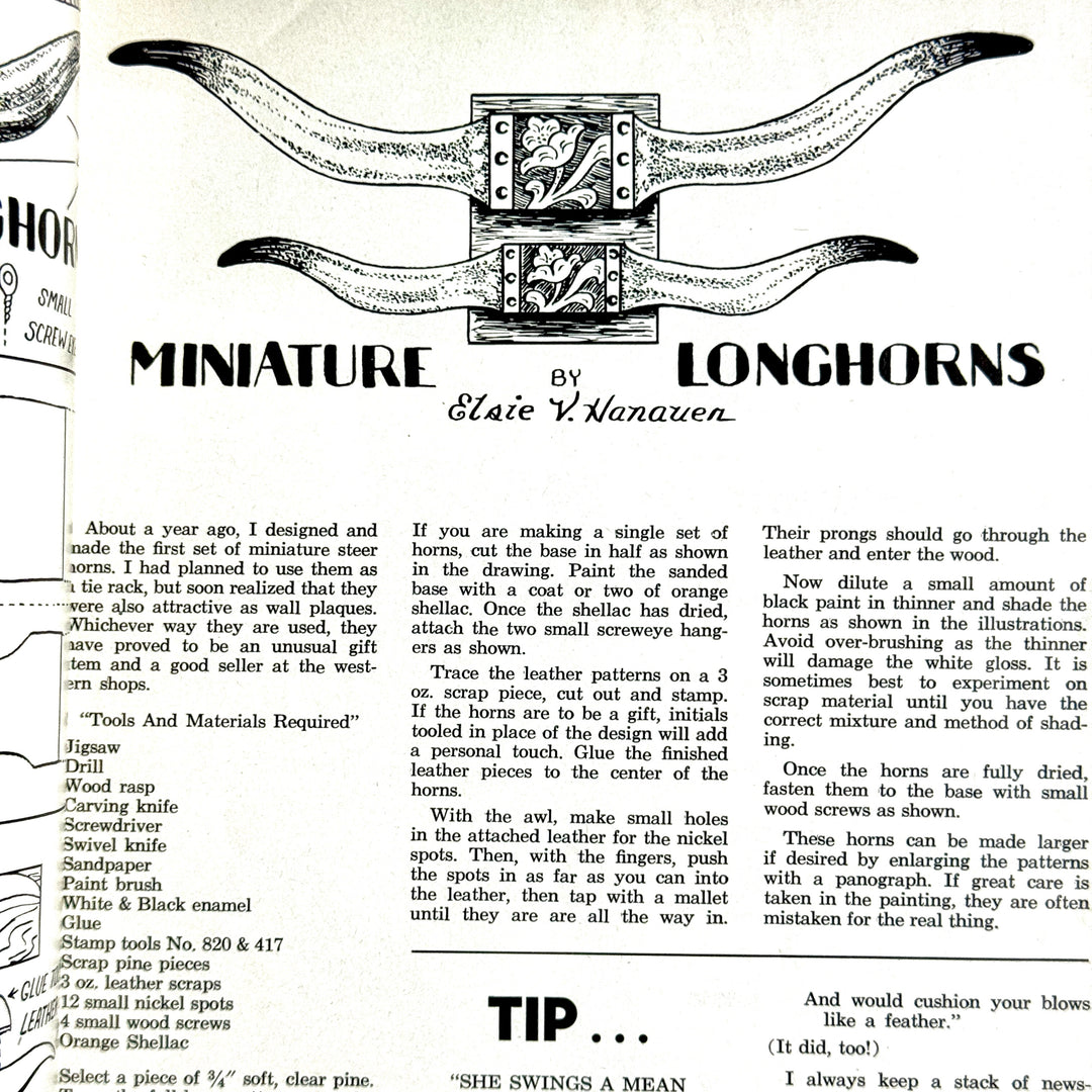 THE CRAFTSMEN LEATHERWORKS MAGAZINE: VOLUME IX