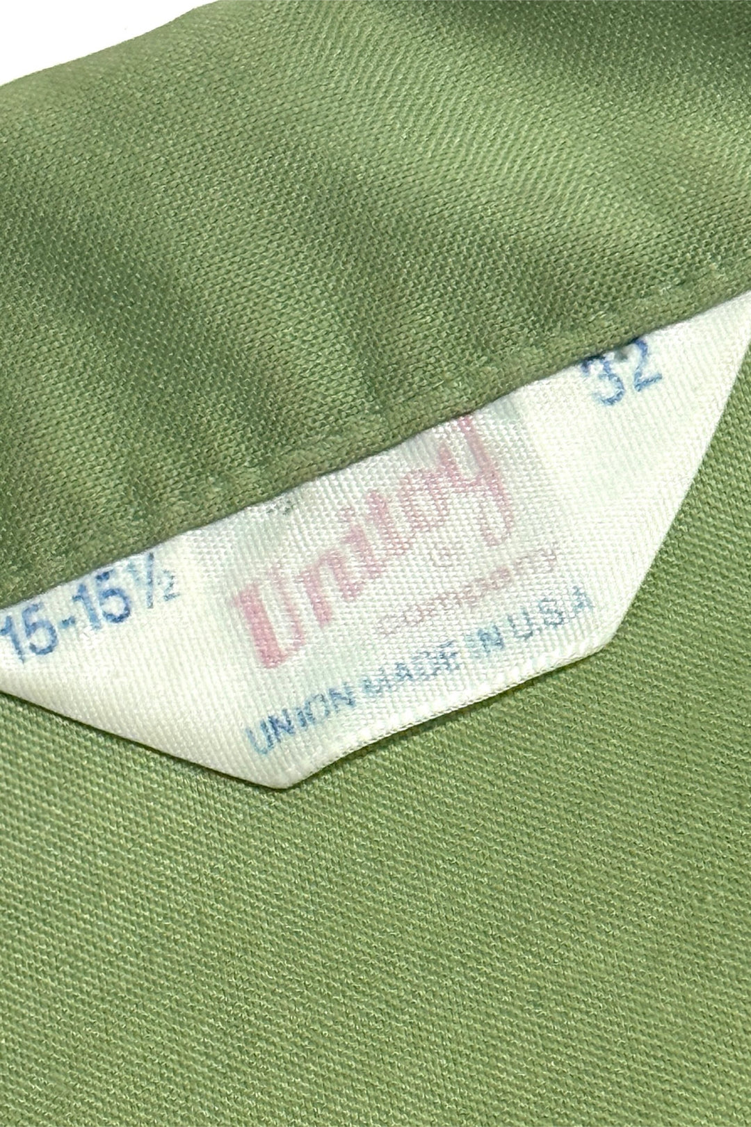 1970’S TAOS SKI VALLEY UNION MADE IN USA CHAINSTITCHED SELVEDGE WORK L/S B.D. SHIRT LARGE