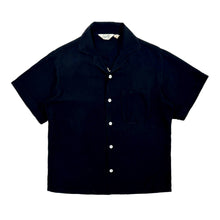 Load image into Gallery viewer, 1950’S SANTA FE RAILWAYS MADE IN USA CROPPED SELVEDGE LOOP COLLAR S/S B.D. SHIRT MEDIUM
