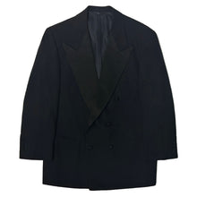 Load image into Gallery viewer, 1980’S ALAN FLUSSER MADE IN USA NAVY &amp; BLACK TUXEDO SUIT 38S
