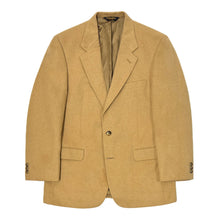 Load image into Gallery viewer, 1990’S BROOKS BROTHERS 100% CAMEL HAIR WOOL SUIT JACKET 42R
