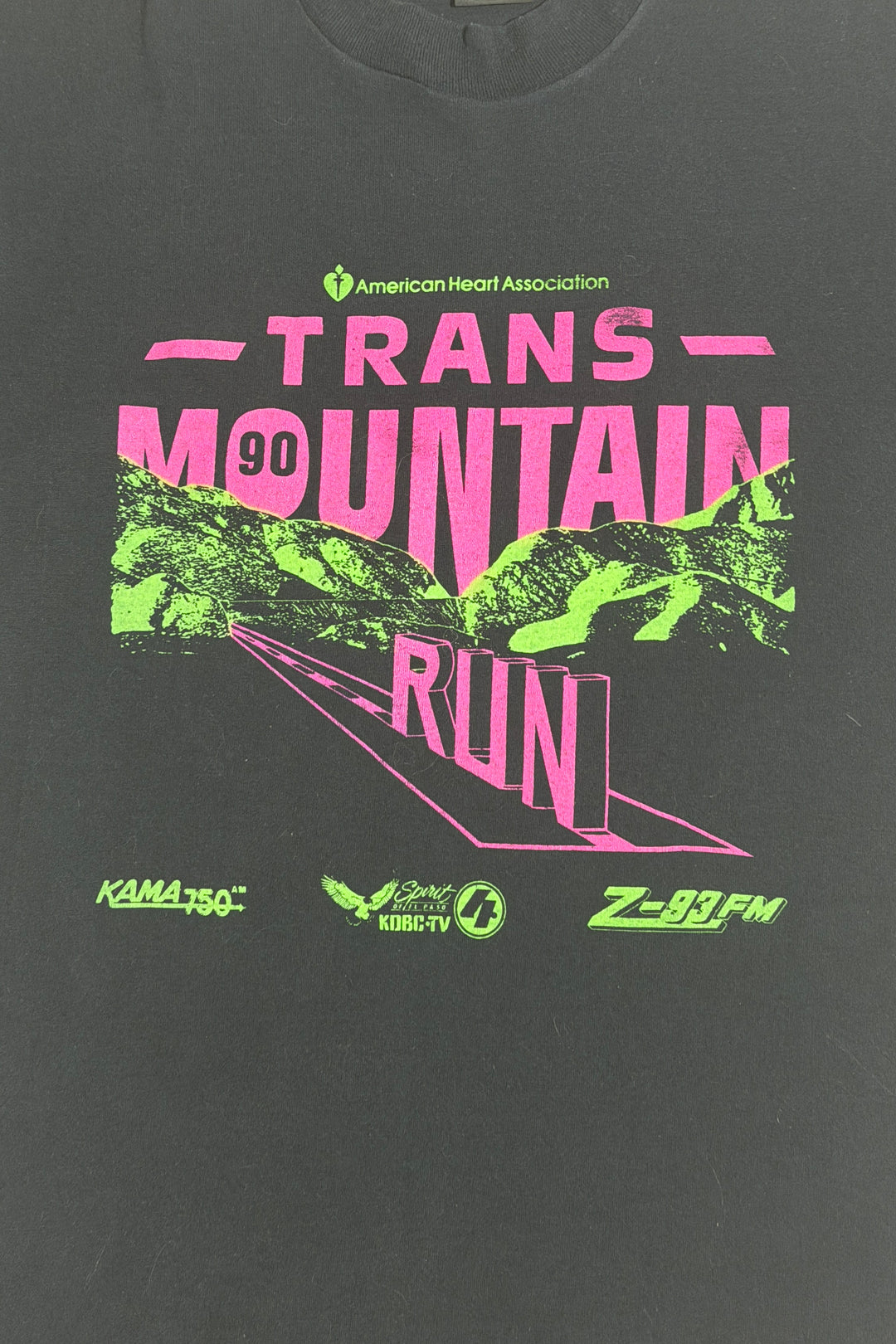 1990’S TRANS MOUNTAIN RUN EL PASO MADE IN USA SINGLE STITCH S/S T-SHIRT LARGE