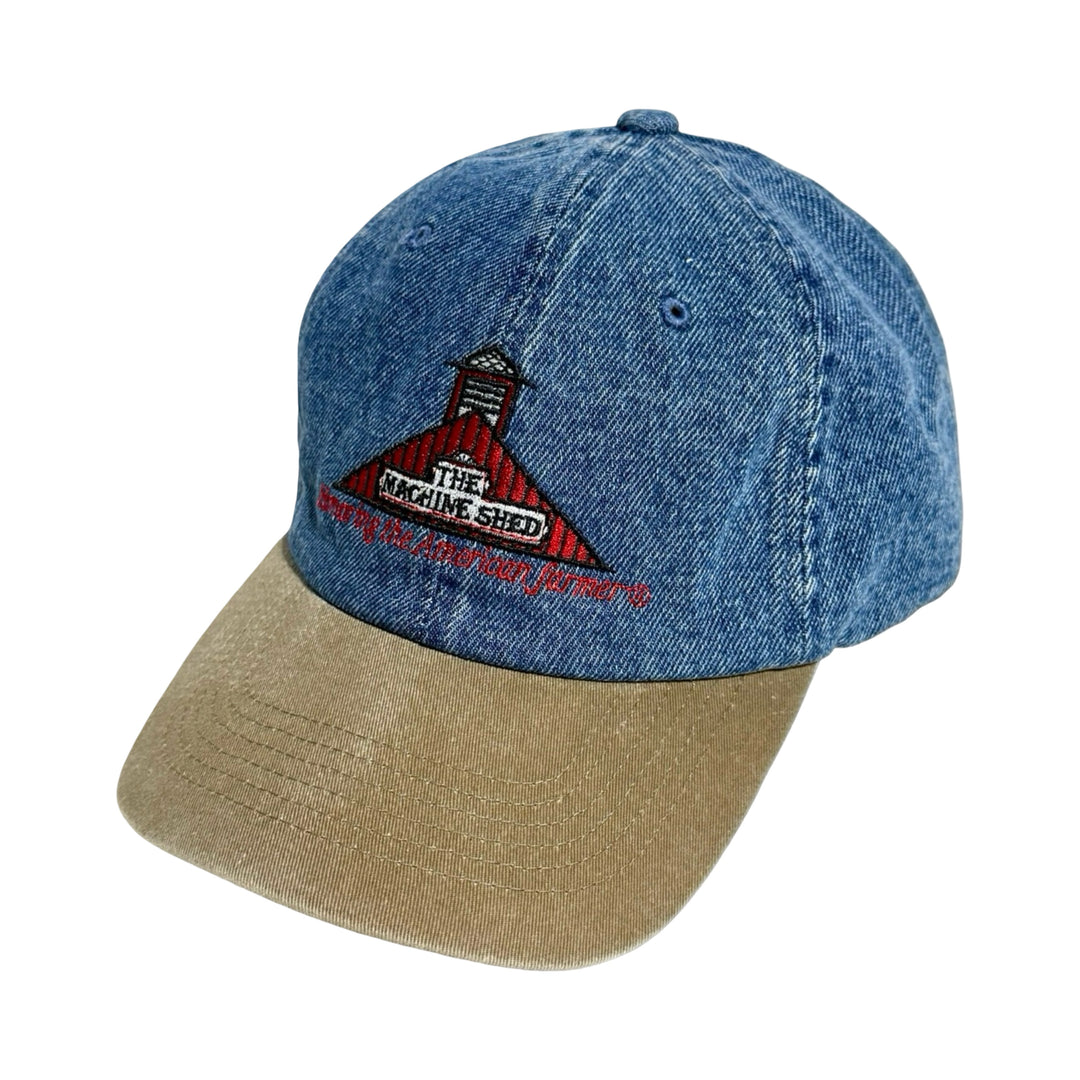1990’S AMERICAN FARMERS CONTRAST DENIM DAD HAT