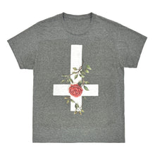 Cargar imagen en el visor de la galería, 1990’S FLOWER CROSS MADE IN USA T-SHIRT MEDIUM
