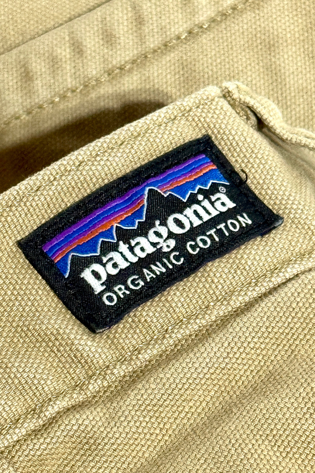2000’S PATAGONIA KHAKI 6” HIKING ROCK CLIMBING SHORTS 36