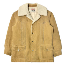 Load image into Gallery viewer, 1970’S LEE STORMRIDER MADE IN USA SHERPA LINED WESTERN JACKET MEDIUM
