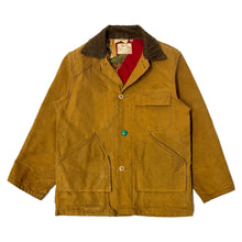Load image into Gallery viewer, 1950’S PENNEY’S FOREMOST MADE IN USA CORDUROY COLLAR THRASHED CROPPED HUNTING JACKET MEDIUM
