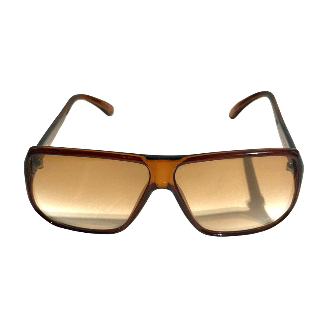 1970’S MONALISA MADE IN USA HONEY ACETATE FRAME HAVANA LENSES SUNGLASSES