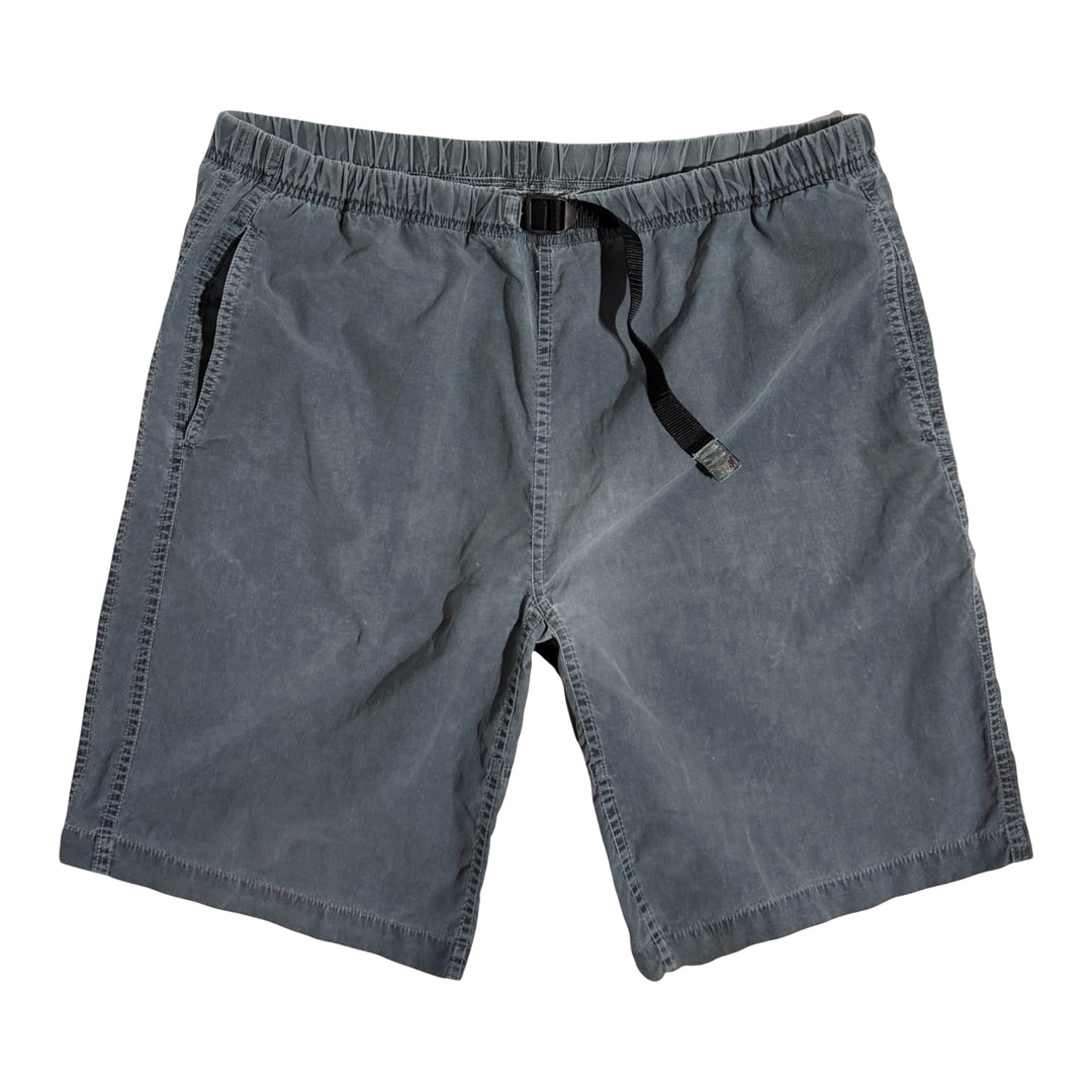 1990’S GRAMICCI MADE IN USA FADED STONE WASHED 10” BELTED HIKING SHORTS X-LARGE