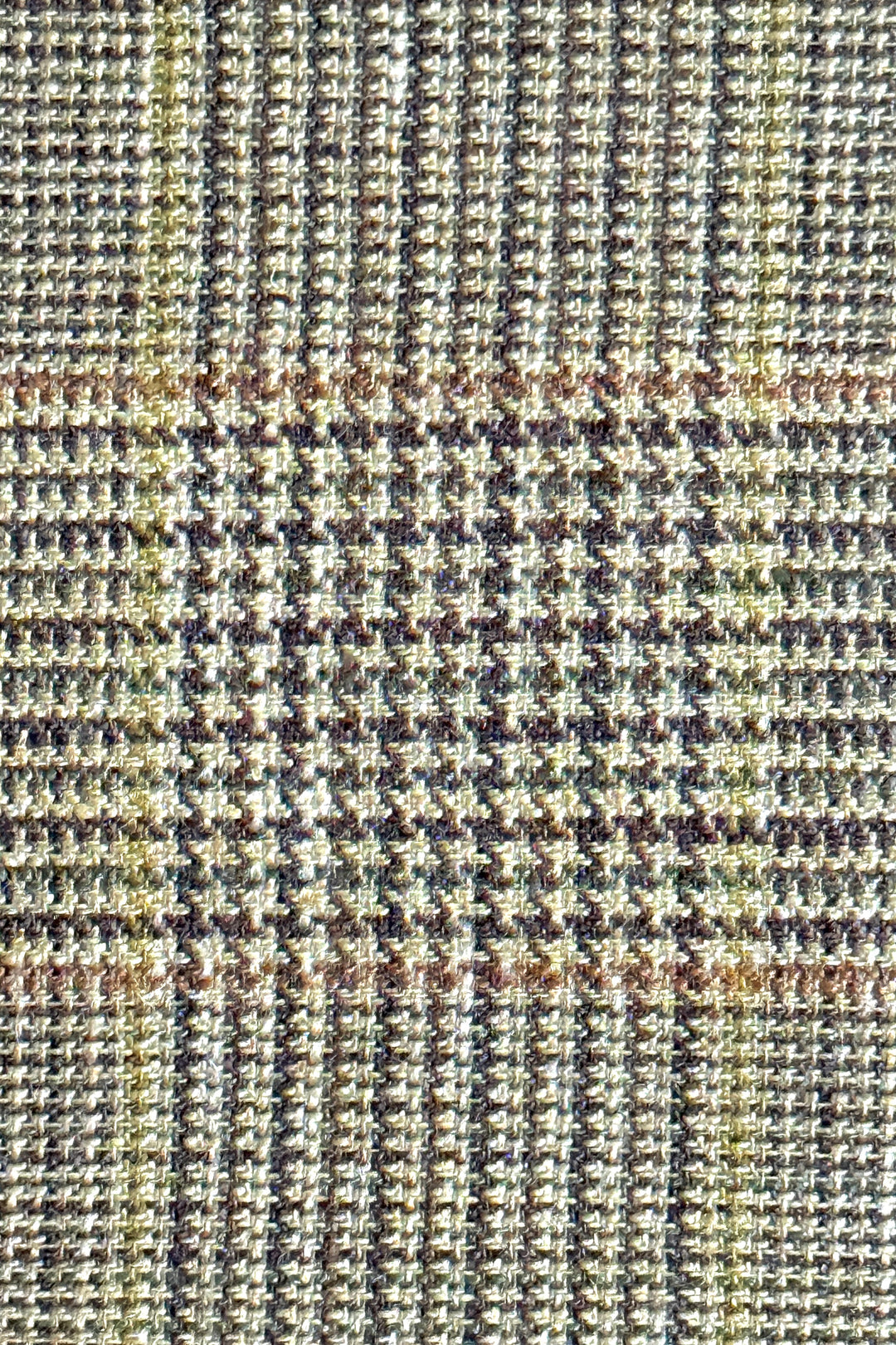 1990’S PAUL STUART MADE IN CANADA SIDE CINCH ITALIAN HERRINGBONE PLAID SUPERFINE WOVEN CUFFED TROUSER PANTS 36 X 30