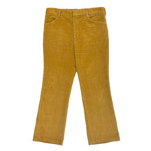 Load image into Gallery viewer, 1960’S VELOUR MADE IN JAPAN WESTERN HIGH WAISTED BOOT CUT PANTS 34 X 29
