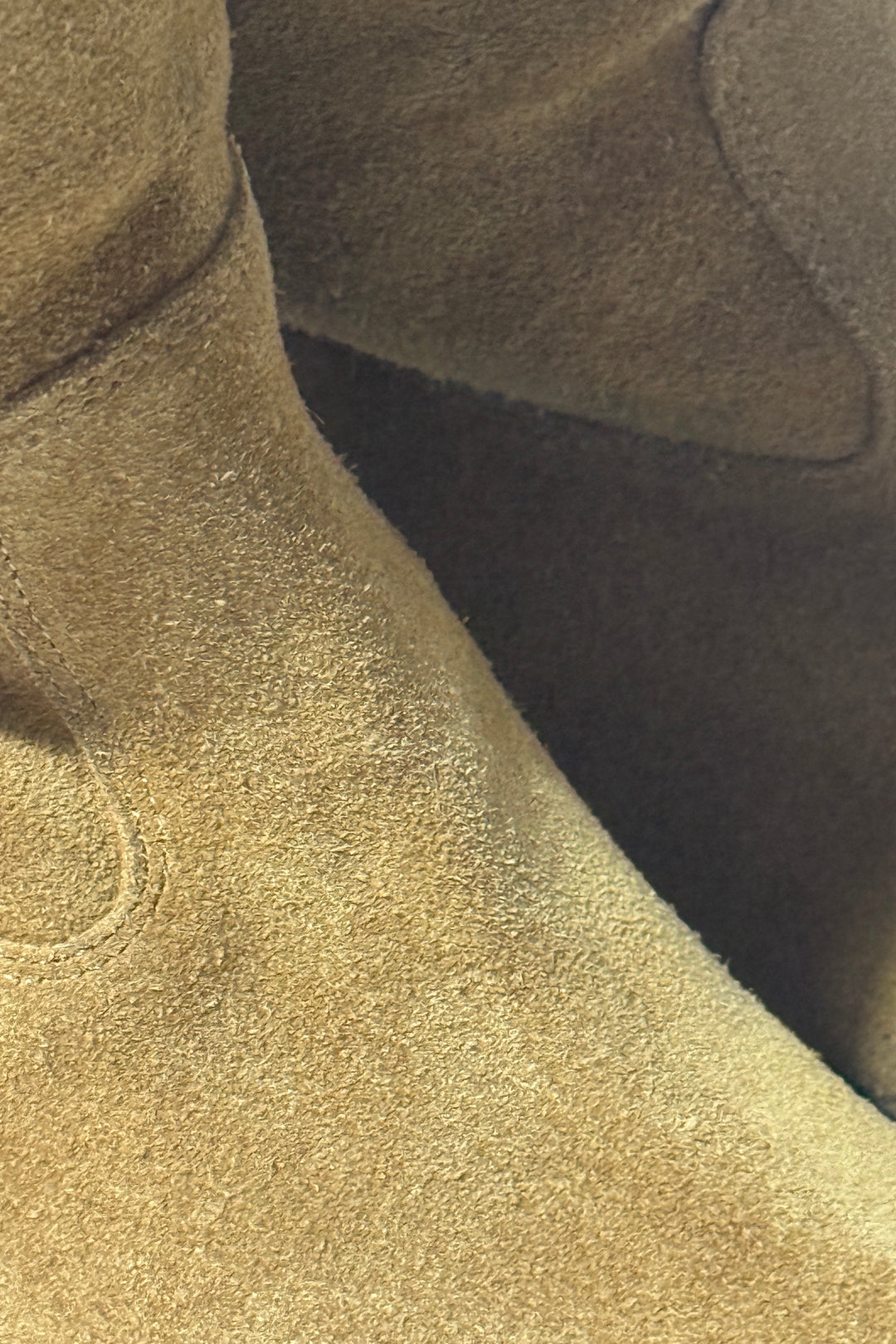 1990’S DEADSTOCK J CREW SUEDE LEATHER WORK COWBOY BOOTS 10