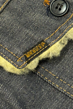 Load image into Gallery viewer, 1970’S SEARS ROEBUCKS MADE IN USA SHERPA LINED DENIM WESTERN RANCHER JACKET MEDIUM
