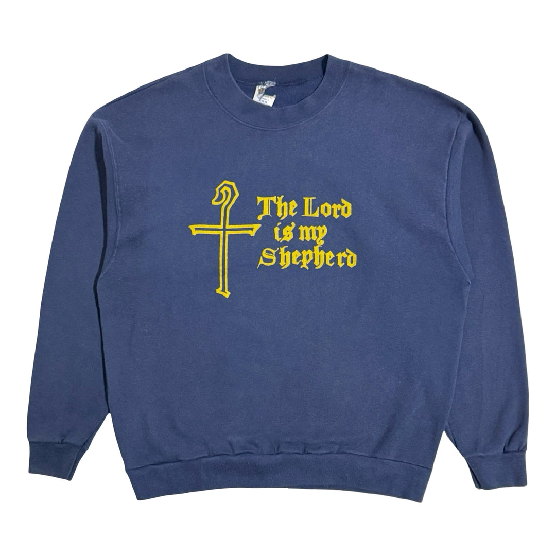 1970’S MY SHEPERD MADE IN USA BRUSHED FLEECE CREWNECK SWEATER X-LARGE