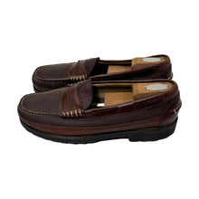 Load image into Gallery viewer, 1990’S LL BEAN LUG SOLE PENNY LOAFER SHOES 11.5
