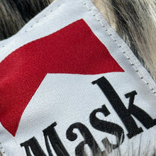 Cargar imagen en el visor de la galería, MASK CUSTOM HANDMADE LEOPARD PRINT FURRY TOTE BAG
