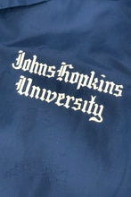 Load image into Gallery viewer, 1960’S CHAMPION JOHNS HOPKINS MADE IN USA CROPPED COACHES JACKET MEDIUM
