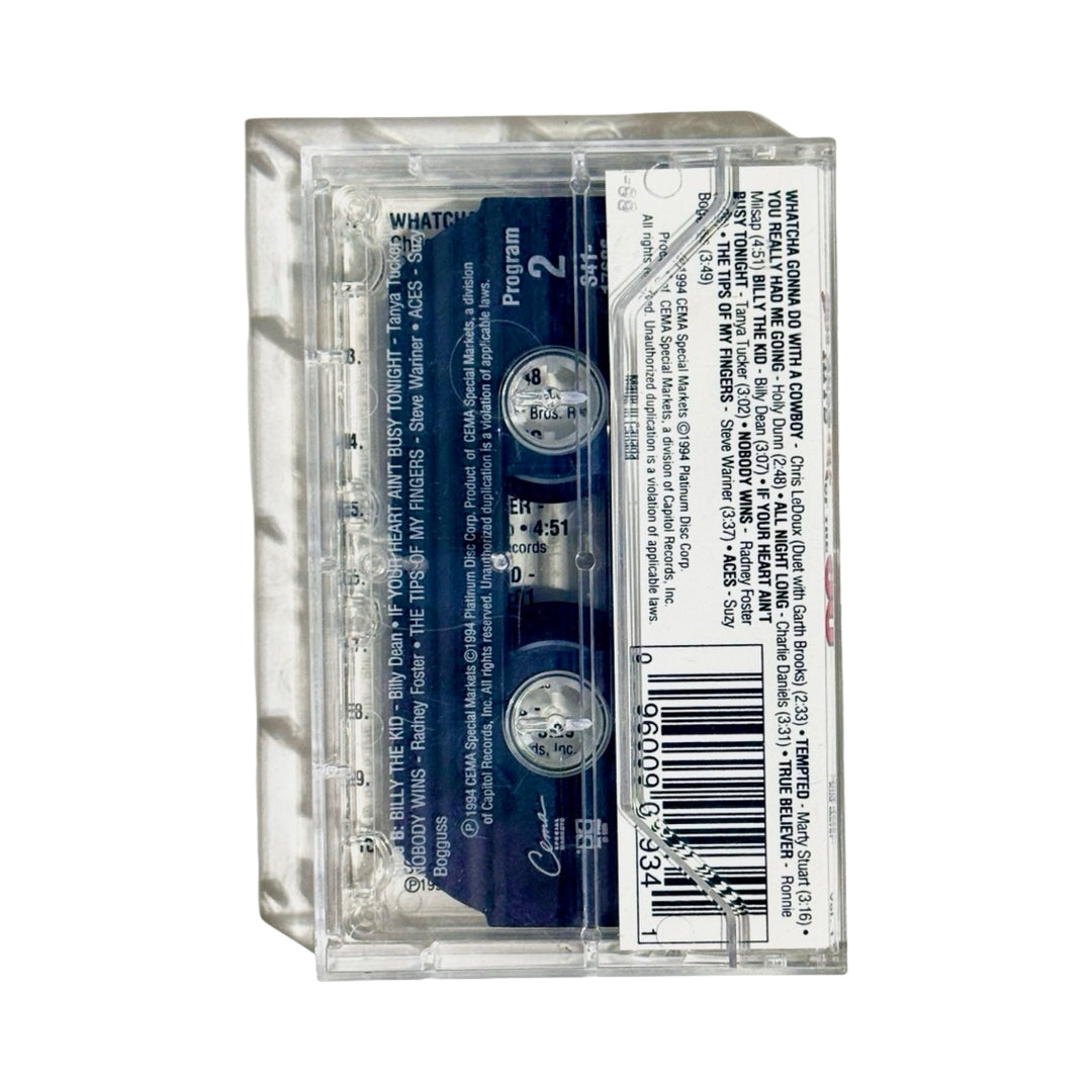 HOT COUNTRY HITS OF THE 90’S CASSETTE TAPE