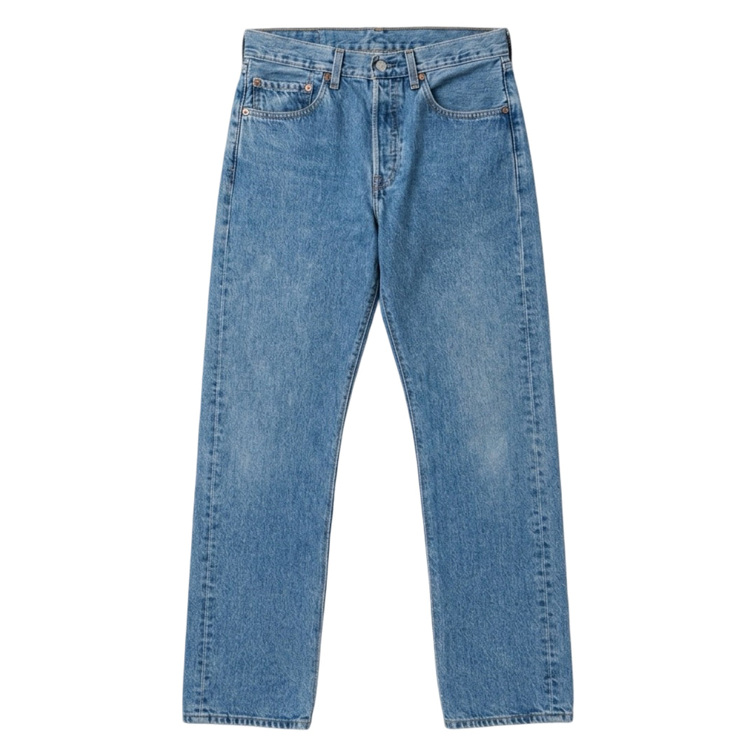 1990’S LEVI’S 501 PERFECT LIGHT WASH DENIM JEANS 32 X 34