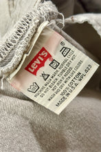 Load image into Gallery viewer, 1990’S LEVI’S MADE IN USA 501 SUN FADED GRAY DENIM JEANS 32 X 34
