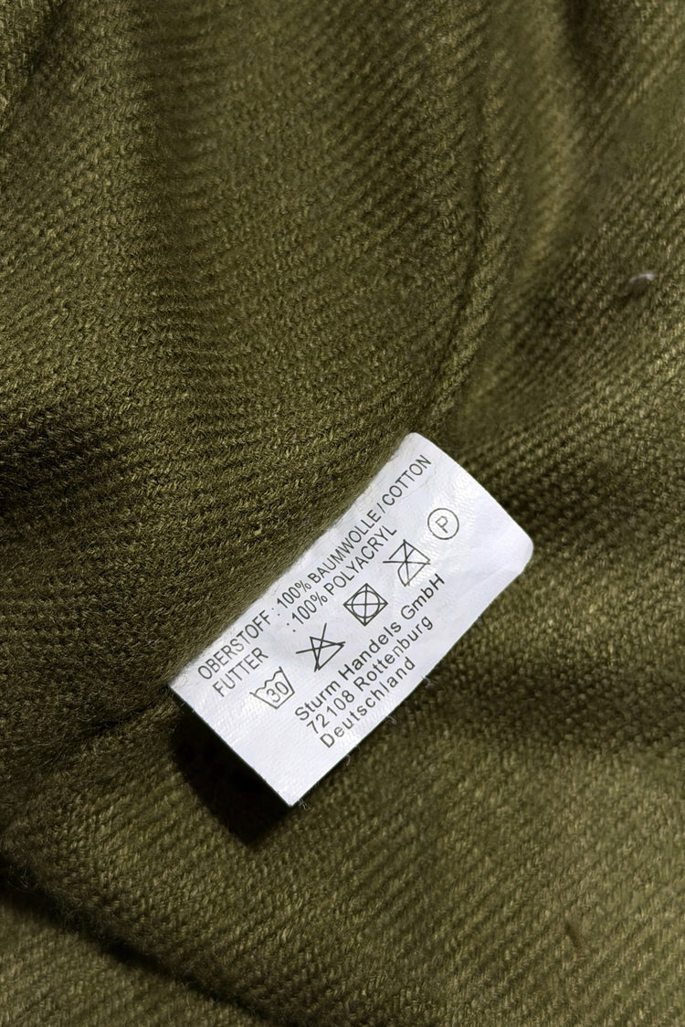 1970's German olive cropped field jacket large