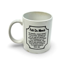 Load image into Gallery viewer, 1980’S CAFE DU MONDE NEW ORLEANS  CERAMIC MUG
