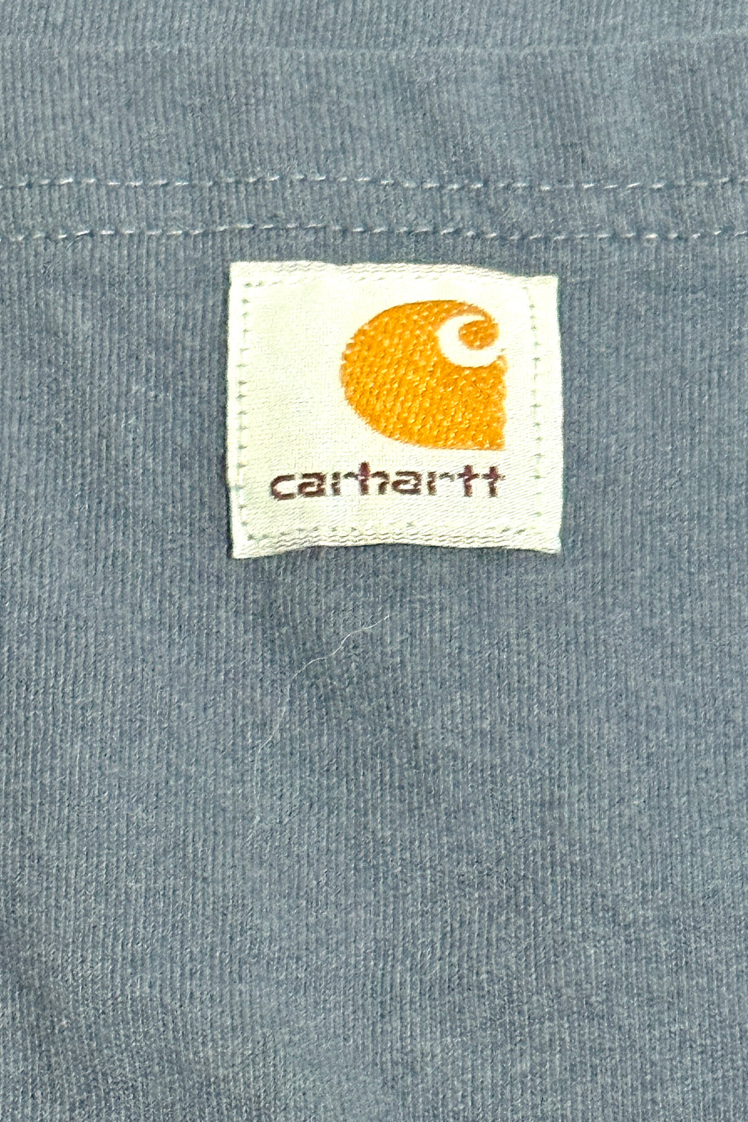 2000’S CARHARTT FADED BLUE POCKET S/S T-SHIRT X-LARGE