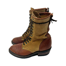 Cargar imagen en el visor de la galería, 1970’S COWTOWN MADE IN USA TWO TONE BOOTS M6 W7
