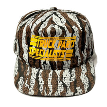 Load image into Gallery viewer, 1980’S TRUCK PARTS CAMO TWILL TRUCKER HAT
