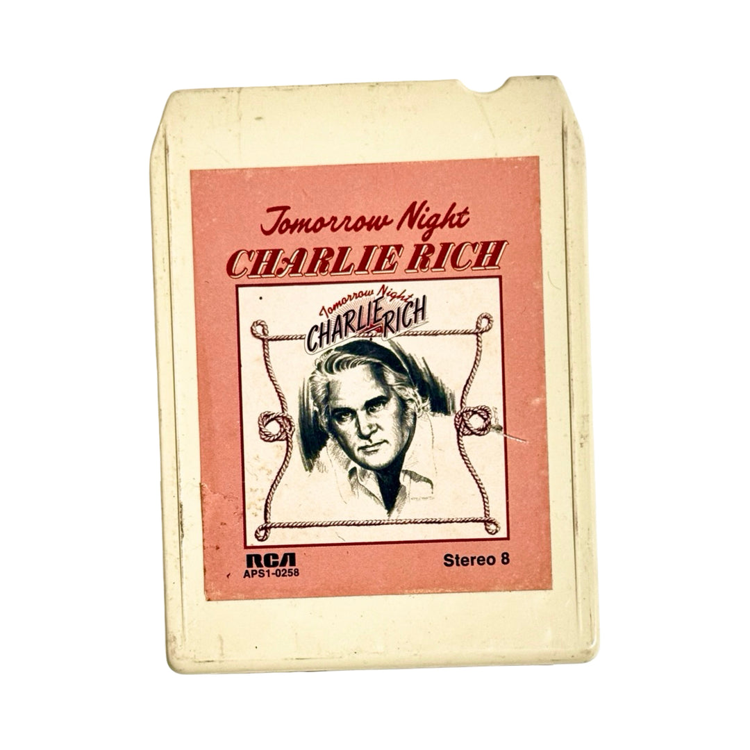 CHARLIE RICH TOMORROW NIGHT 8 TRACK TAPE