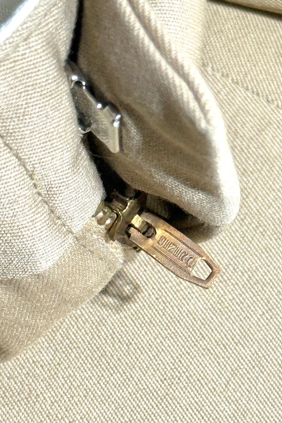 1970’S US ARMY MADE IN USA TAN 445 HIGH WAISTED KHAKI TROUSERS PANTS 30 X 30