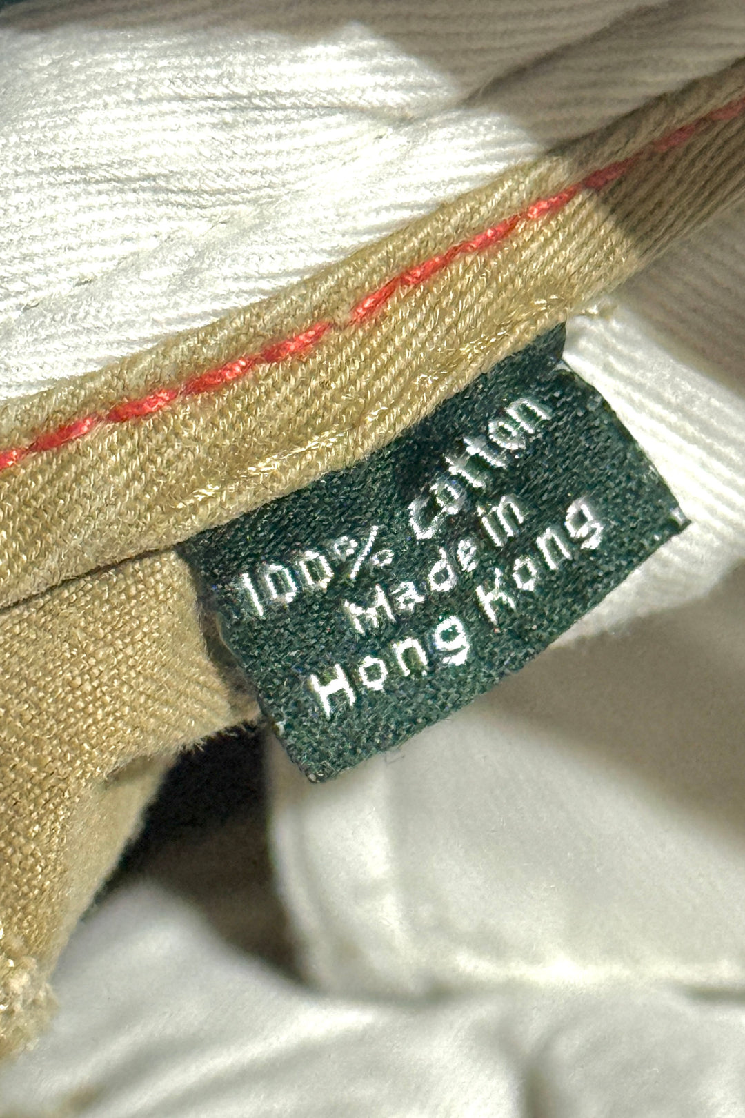 1990’S J CREW COTTON MILITARY STYLE BUTTON FRONT KHAKI CHINO PANTS 30 X 32