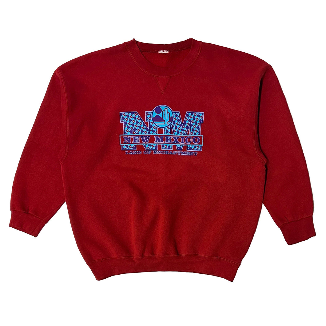 1990’S NEW MEXICO SOUVENIR MADE IN USA CREWNECK SWEATER X-LARGE