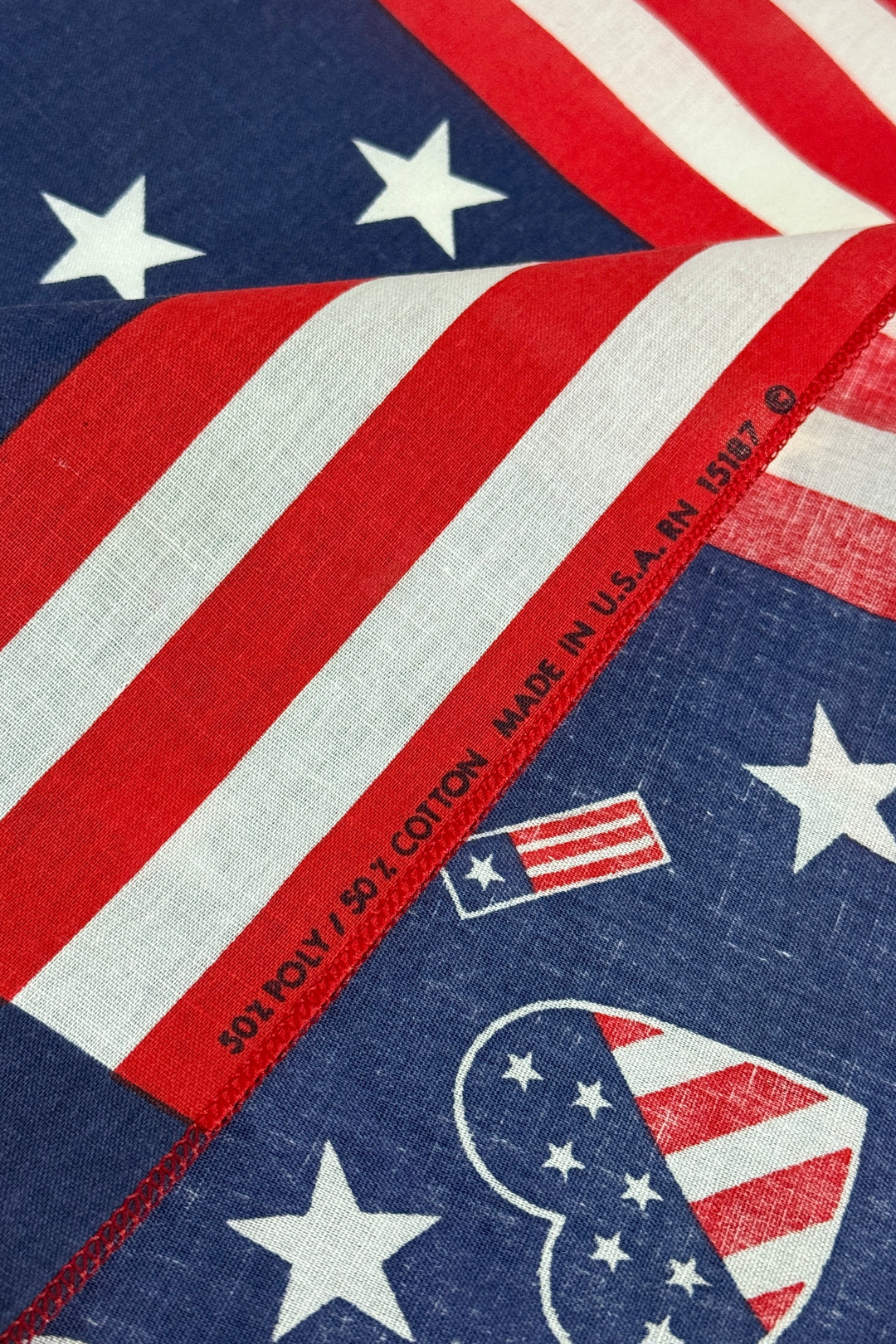 1970’S I ♥️ AMERICA MADE IN USA BANDANA