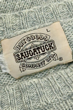 Cargar imagen en el visor de la galería, 1990’S SAUGATUCK DRY GOODS MADE IN USA WOOL KNIT SWEATER MEDIUM
