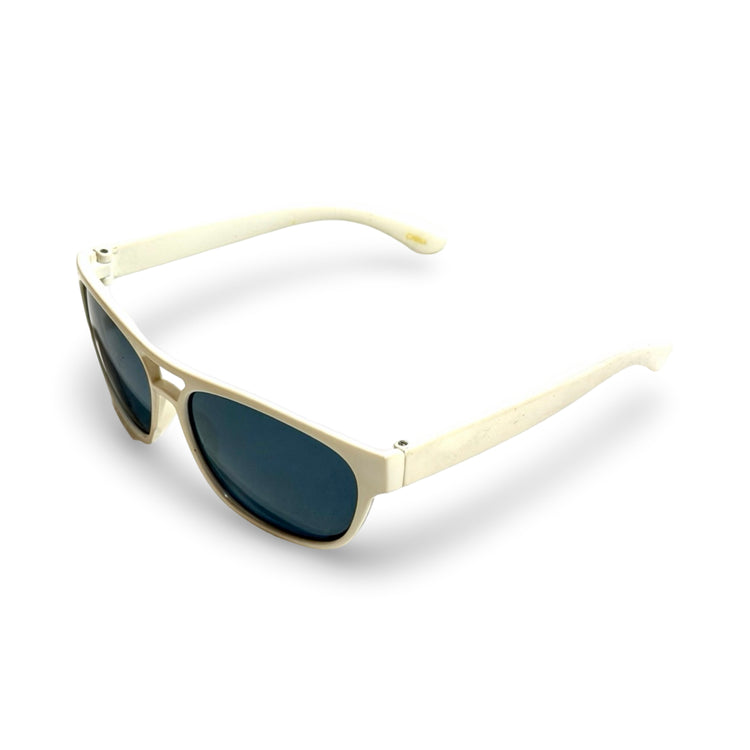 2000'S WHITE WRAPAROUND SUNGLASSES