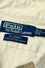Load image into Gallery viewer, 1990’S POLO RALPH LAUREN “GI SHIRT” L/S B.D. SHIRT X-LARGE
