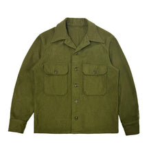 Cargar imagen en el visor de la galería, 1960’S US ARMY MADE IN USA CROPPED WOOL L/S SHIRT JACKET MEDIUM
