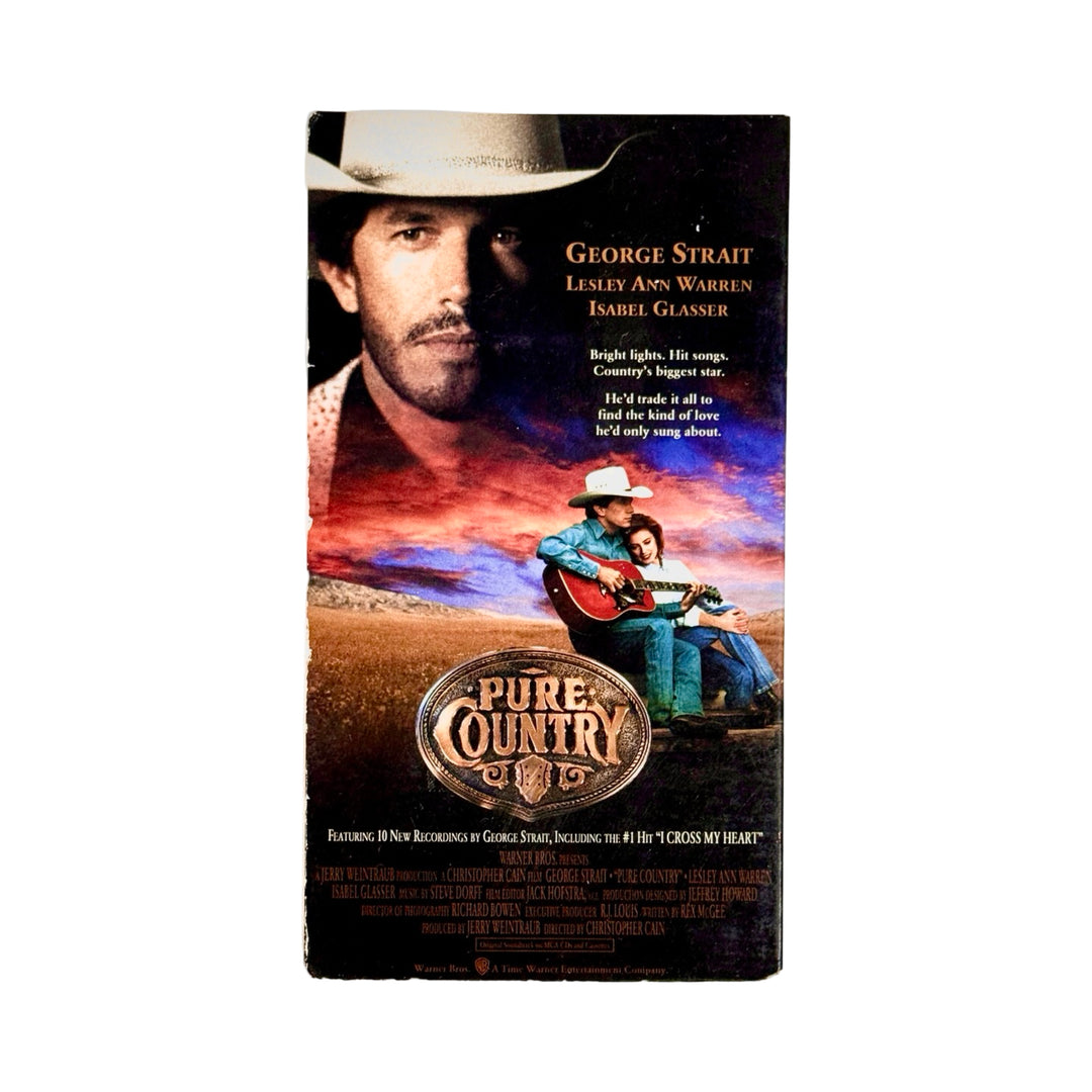 PURE COUNTRY VHS VIDEO TAPE
