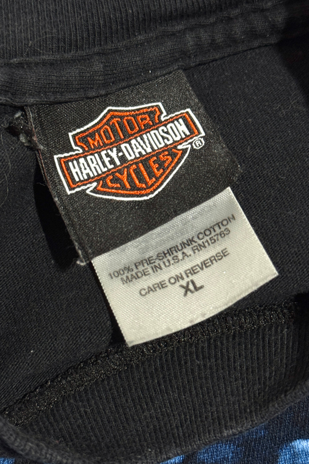 2000’S HARLEY DAVIDSON LAS VEGAS MADE IN USA PIN UP GIRL S/S T-SHIRT X-LARGE